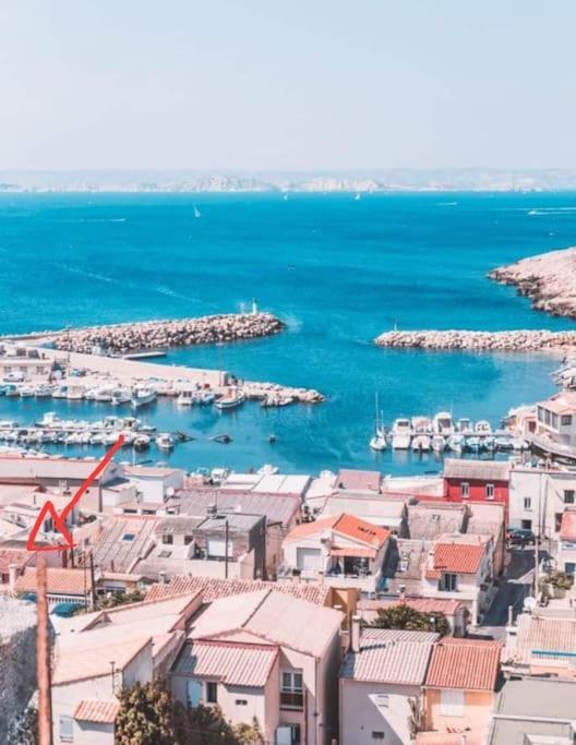 Maison De Village A 35 M Du Bord De Mer Marseille Luaran gambar